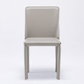 Italian style saddle leather dining chair - direct from the manufacturer, trending online, sample room, hotel & restaurant custom dining chairs