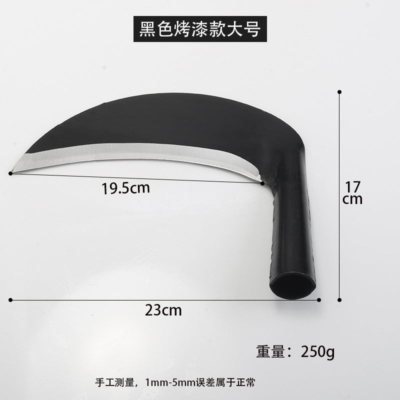除草工具农用镰刀家用收割刀砍割两用弯刀厂家砍柴刀长柄割草神器