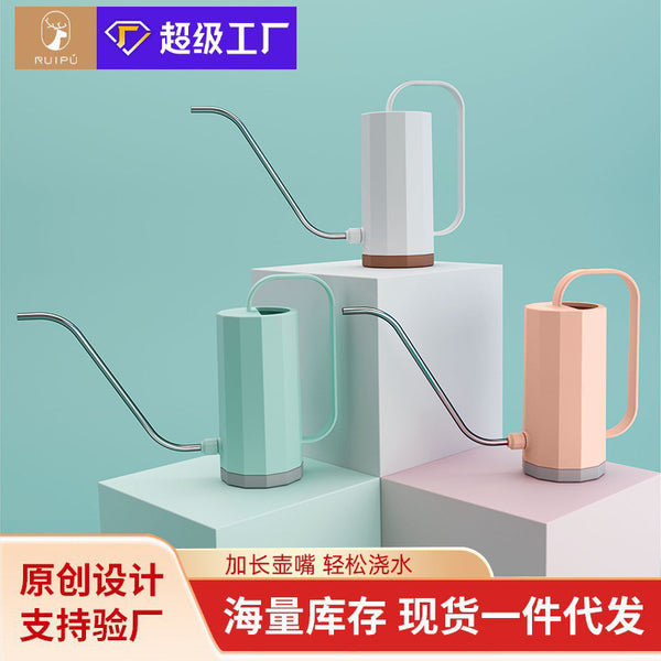Special plants for watering flowers and sprinklers Succulent watering kettle Thickened plastic long-mouth potted plant watering artifact