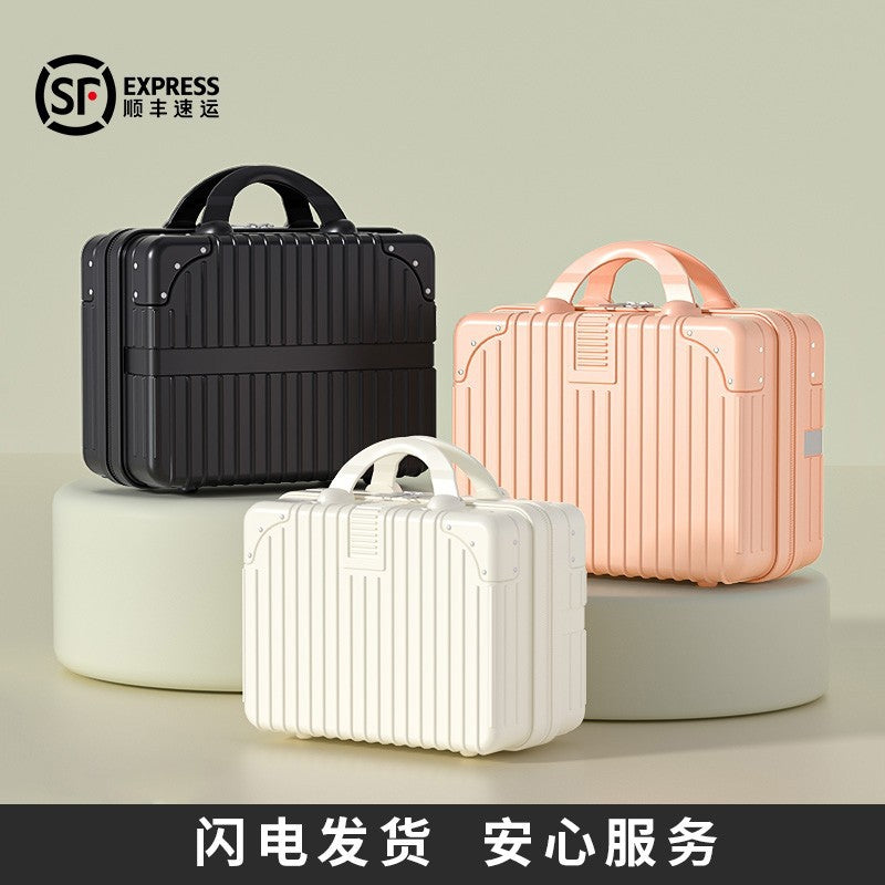 Household luggage storage box, special cosmetic case for makeup artist, storage area, portable going out large-capacity cosmetic bag