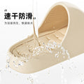 Non-slip bath slippers for men and women, home indoor, water leakage, quick-drying, hollow for home, eva bathroom sandals