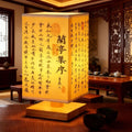 Desk lamp - chinese style antique calligraphy ornament - birthday gift - bedroom bedside tabletop decoration - ambient night light