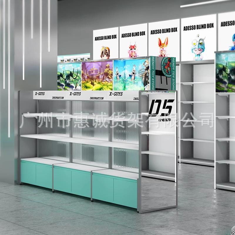 Factory custom figure plush toy blind box display cabinet merchandise stationery X2 millet cabinet tide play store premium shelf