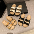 boken thick sole slippers women's summeroutwearfashion one-piece slippers home non-slip popular outdoor beach slippers