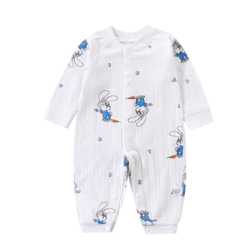 Baby romper - spring/autumn style, 100% cotton, seamless, 3-18 months, crawling suit, cute long-sleeve onesie, baby clothes