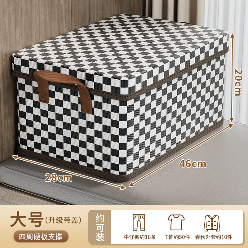 Clothes, pants storage, household drawer-type wardrobe, clothing fabric layering artifact, folding storage basket, finishing box