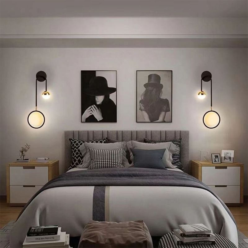 New minimalist modern high-end bedside wall lamp, wall sconce for living room, bedside table, bedroom, home background wall lighting