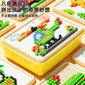 3d mushroom peg puzzle diy craft kit - complete set of materials and tools - birthday gift