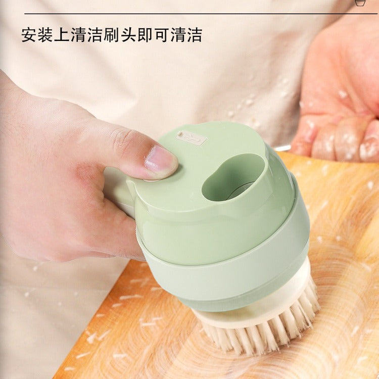 New arrival electric food processor multi-functional for home slicer handy gadget garlic grinder electric compact handheld vegetable cutter