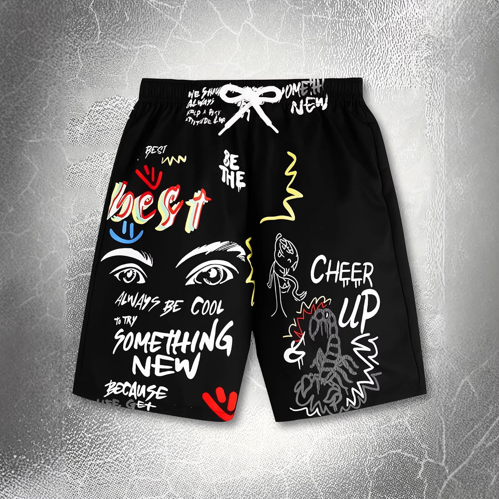 trending men's swim trunks, quick-dry swim shorts, casual athletic beach shorts, new european and american styles