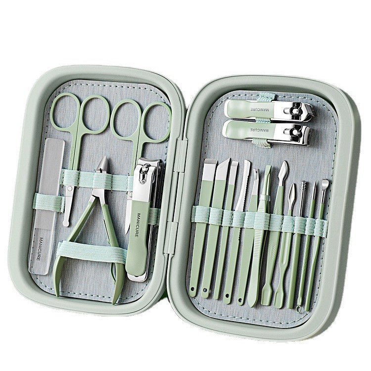 Stainless steel cuticle nippers manicure tool nail clipper full set, nail scissors set, nail clippers wholesale - high quality