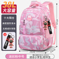 2026 new school backpack for middle and high school students - boys' and girls' large capacity, lightweight, ergonomic backpack