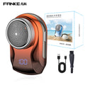 mini electric shaver - digital display, car & travel portable, compact, full body washable, quick charge