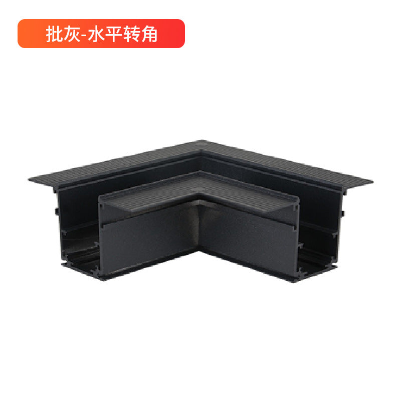 Magnetic track light Embedded track connector Intelligent no main light lighting 20 wide concealed surface mounted track accessories