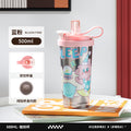 Pure titanium coffee cup thermos cup for men and women, double drinking cup, high-looking car portable cold-proof pure titanium cup
