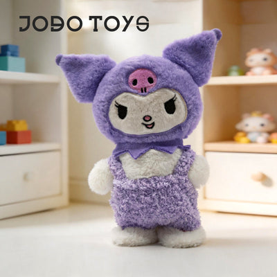 Walking and singing overalls plush toy - soft, huggable, and healing companion doll - a fun and heartwarming gift for girls