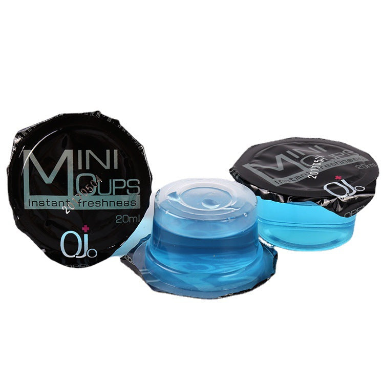 [Strict Selection] Portable Mouthwash Disposable Jelly Cup Mint Flavor Mouthwash Small Capacity Oral Care Liquid