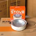 Portable charcoal stove for tea brewing, bbq, and camping - multifunctional heater with tiktok support and dropshipping available (baking pan included)