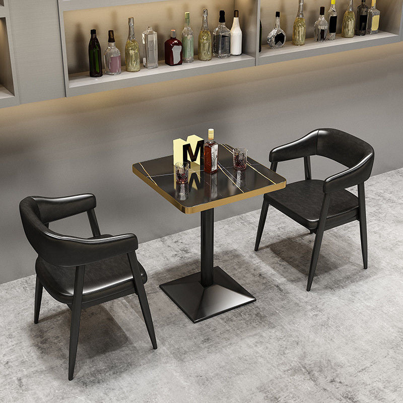 Coffee shop bar lounge table and chair set, pub, western restaurant, bbq, bubble tea shop sofa, retro casual dining booth