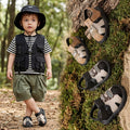 Jiaojiao shoes baby boy shoes soft bottom baby toddler shoes kids toe cap sandals 0-1 years old 2 non-slip boys and girls summer