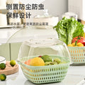 Personalized double-layer sink drain basket six-piece set kitchen living room for home fruit washing plate casual vegetable basket