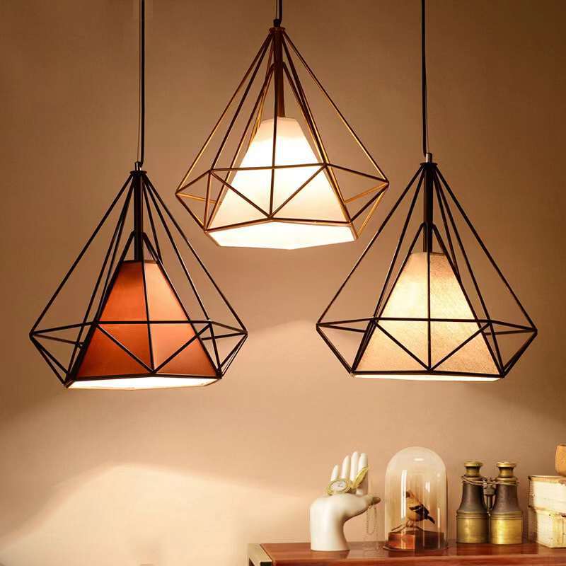 Modern simple Nordic restaurant chandelier, personalized creative dining table bar living room dining room catering shop commercial lighting