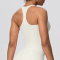fashionpure color tight high elastic i-shaped back sports intimates running fitness yoga wear bra tops for women