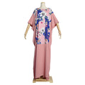 summer new arrivals: european and american style  print round neck maxi dress,  dress, african women's plus size clothing