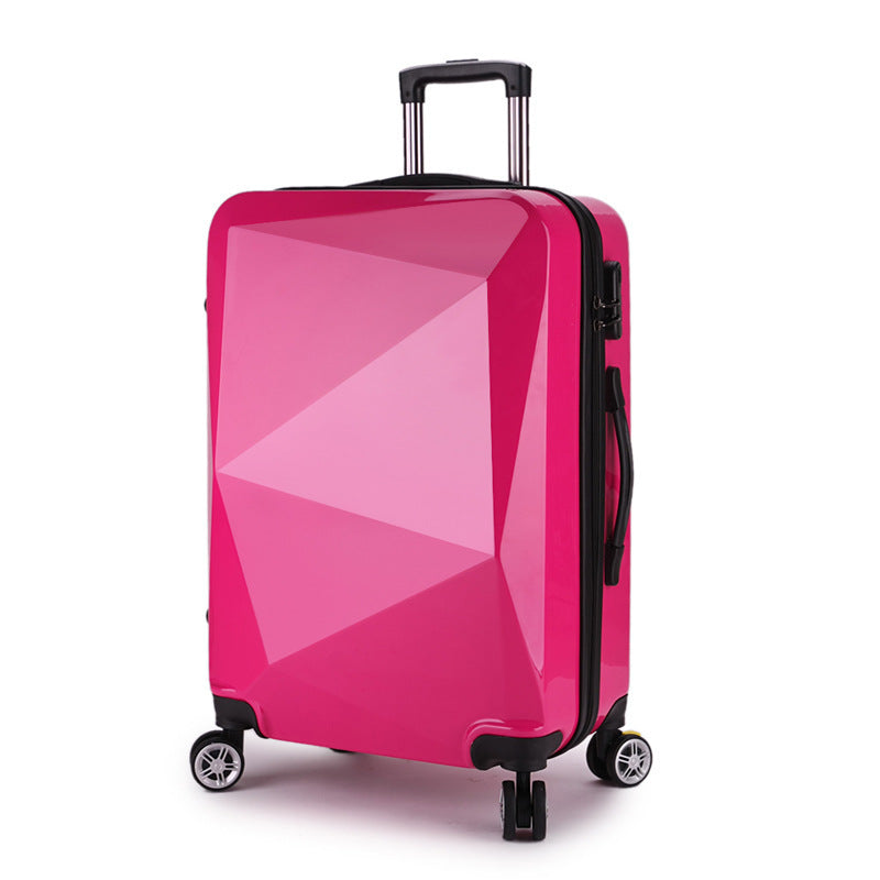 Manufacturer customized  suitcase abs material trolley case universal wheel password case suitcase 20-inch boarding case