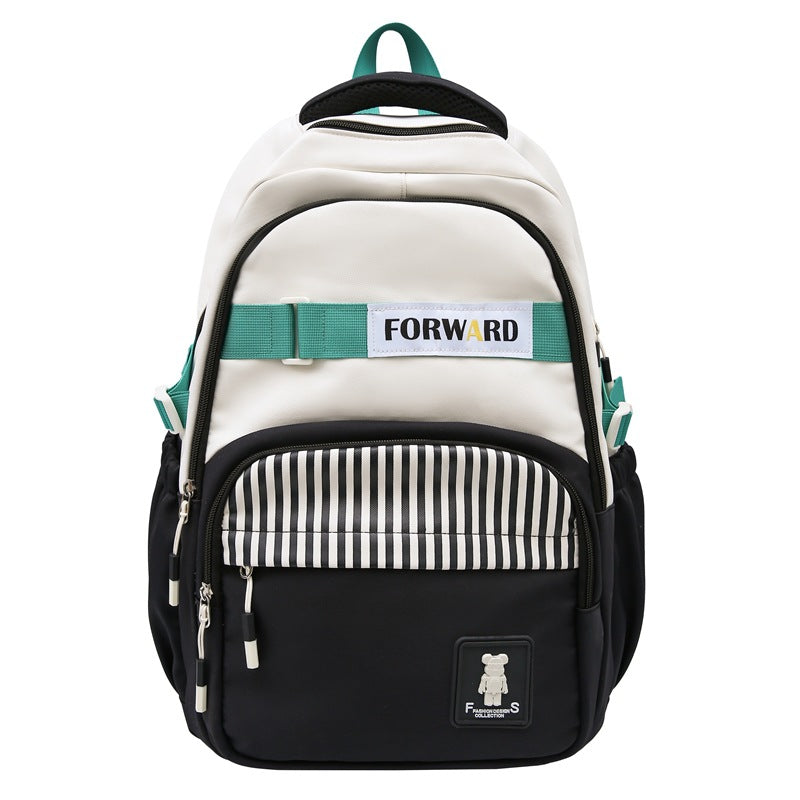 Spring and summer new large-capacity schoolbag Korean version of Japanese cute girl backpack fashion junior high school student schoolbag