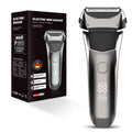 Wholesale electric shavers for men, beard trimmers, full body washable razor, rechargeable triple-blade shaver