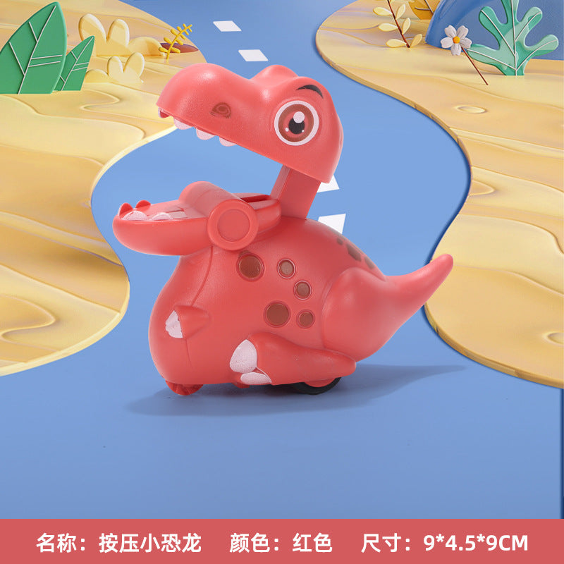 hot-selling press aerospace pull-back inertia car animal baby educational kids toys for boys and girls night market stalls