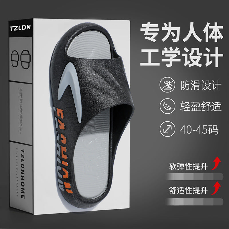 New arrival step on shit sandals men's summerfashionoutwear sandals non-slipabrasion resistant beach men's sandals wholesale