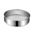 Stainless steel flour sifter grain sieve round sifter 40 mesh 60 mesh ultra-fine handheld baking tool strainer dessert
