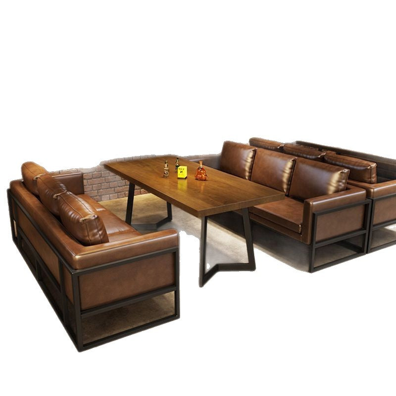 Ye feng tavern cafe bar sofa table and chair bbq shop hot pot western restaurant bar sofa