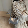 spring hot-selling silver handbag for women, 2026 new arrival, premium quality shoulder bag, versatile trendy crossbody bag