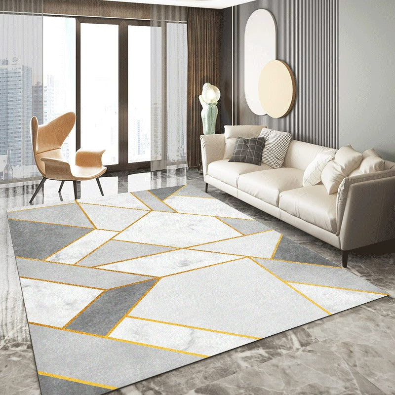 Carpet living room scandinavianins style simple modern bedroom room sofa coffee table floor mat large area full floor for home