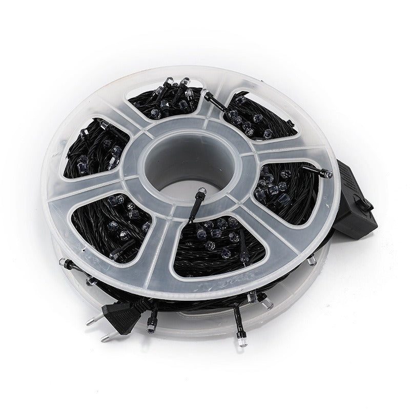 LED lantern reel light string Gypsy star outdoor small lantern lighting decoration 50 meters waterproof colorful atmosphere light string