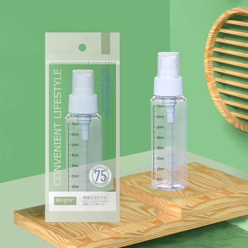 Keqi spray bottle pet travel refill bottle business trip outdoor liquid spray bottle cosmetics empty bottle portable empty bottle