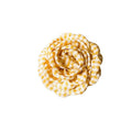 Summer yellow camellia clip for women classy back half-tied hair shark clip flower hairpin head flower hair accessories
