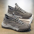 Men's shoes 2025 winter new breathable mesh lightweight casual sneakers men's sports anti-slip work safety shoes