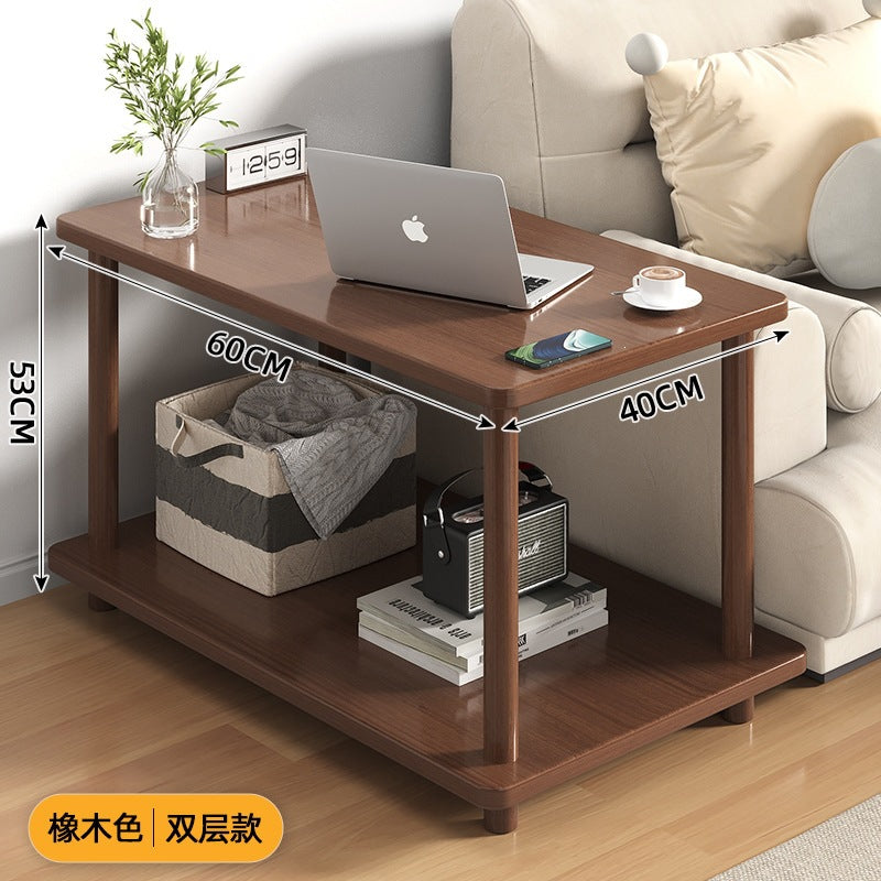 Sofa center small coffee table office side cabinet side table accessible luxury rectangular side table tea table square table table