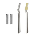 Customized multifunctional zinc alloy eyebrow razor - women's precision anti-scratch eyebrow shaper - beauty tool for cross-border e-commerce