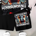 "stylish digital 67 print," perfect for summer wear, boys' outdoor sports t-shirt set