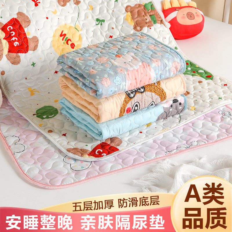 Baby changing pad, class a mother & baby grade waterproof breathable washable, large size baby bed sheet, menstrual pad, period pad