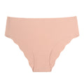 fashionplus size seamless wavy edge underwear for women soft breathable cotton ladies ice silk briefs wholesale