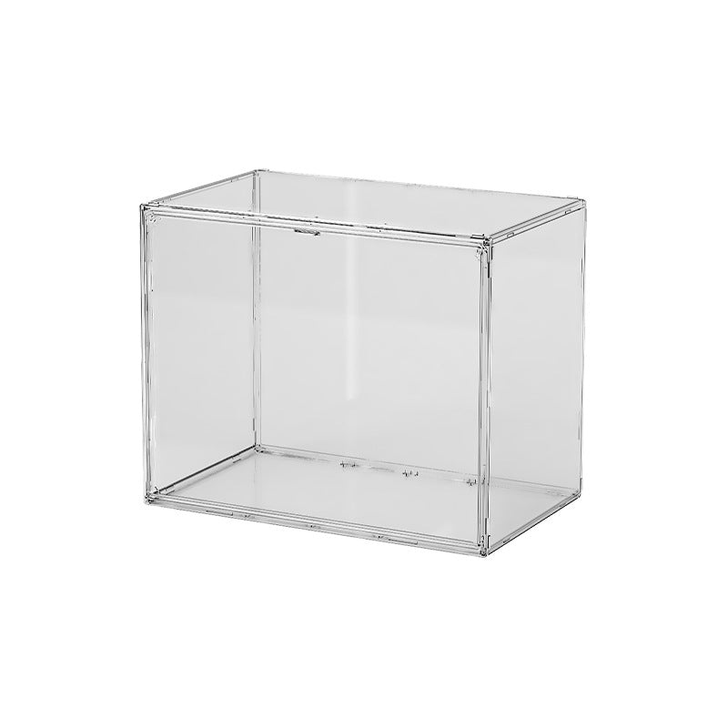 Figure blind box storage display box labubu POP MART storage box transparent dust model toy display box