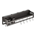 Punch-free kitchen multi-functional storage rack wall-mounted seasoning chopsticks knife holder storage rack household supplies