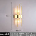 Hotel light luxury crystal bedside wall lamp  new internet celebrity corridor aisle bedroom entrance wall background wall lamp