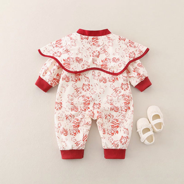 newborn baby romper - perfect for birthdays, first months, and autumn celebrations